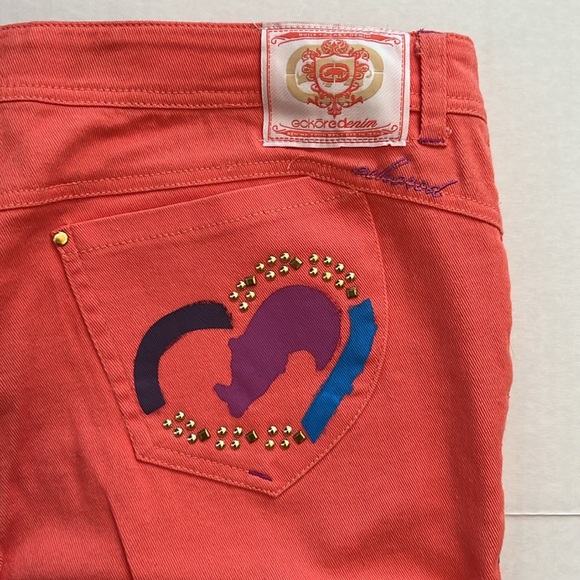 Ecko Red demin Jeggings Size 13/14 - Picture 2 of 13